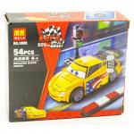 Конструктор Cars "Джеф Горвет" 54 детали, BELA 10005