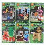 Герои Майнкрафт в пустыне