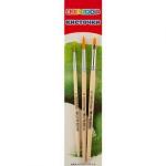 Набор кистей №10 "Цветик",3 шт