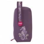 Пенал Milan Drops на ручке с 4-мя пеналами с наполн,темно-фиолет.,08872DPPL