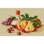 Кристальная мозаика (алмазная вышивка) "ФРЕЯ" ALV-1 08   "Апельсиновые дольки"