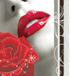 Кристальная мозаика (алмазная вышивка) "ФРЕЯ" ALV-13   "Алая роза"