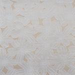 Штора Тюль деворе ”Цветы” молочный 150*275