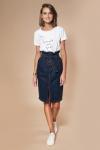 Юбка из эласичного денима., D56.078