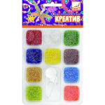 Набор для бисероплетения КРЕАТИB, ассорти, 3 диз., п/п с е/подвесом|2