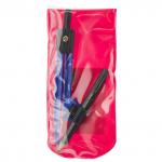 Циркуль с карандашом ч/г, 140 мм, ROTONDO, ПВХ пенал