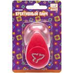 Дырокол фигурный, объемный, эффект 3D, 16 мм, пластик, FANCY CREATIVE, ГОЛУБКА, блистер с е/п