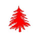 Дырокол фигурный, одинарный, 50 мм, пластик, FANCY CREATIVE, ЕЛКА-1, блистер с е/п