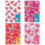 Блокнот  ACTION! HELLO KITTY, на скрепке, кл., мелован. обл., ф. А6, 40 л., 4 дизайна