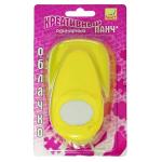 Дырокол фигурный, одинарный, 50 мм, пластик, FANCY CREATIVE, МАРГАРИТКА-2, блистер с е/п