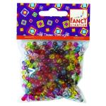 Бусины пластиковые МОНПАНСЬЕ разноцветные, 60гр