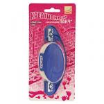 Дырокол фигурный, линейный, 40 мм, пластик, FANCY CREATIVE, СЕРДЕЧНЫЙ УЗОР, блистер с е/п