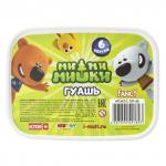 Гуашь, 6 цв., ассорти, классика, без кисти, банка, 20 мл, ACTION!, FANCY, пластик. короб.