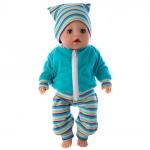 Набор одежды из 4 предметов для куклы Baby Born ростом 43 см