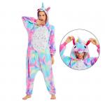 Кигуруми для взрослых Единорог блестящие звезды