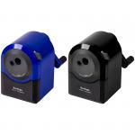 Точилка механическая Berlingo "TwinPower", 2 в 1, цвета в асс., пласт. корпус, инд. упак., BM1267