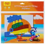 Аппликация из песка Мульти-Пульти Корабль, пластиковый пакет, европодвес, SC_24837