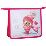 Папка для тетрадей 2 отделения, А5, ArtSpace "Детские персонажи", пластик, на молнии, ПТ-73-2_15545