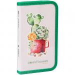 Пенал 1 отделение, 190*115 ArtSpace Cactus, ламинация, 30П25_ПК3_25372