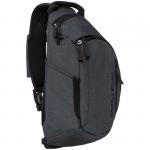 Рюкзак Grizzly, 32*46*11см, 1 отделение, 3 кармана, укрепленная спинка, 1 лямка, черный, RQ-914-2/2