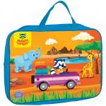 Папка с ручками А4 Мульти-Пульти "Для мальчиков", полиэстер, 80мм, ПТ_25503