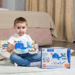 6991-6 МОЗАИКА 3D  серия МОРСКИЕ ЖИВОТНЫЕ 4 в 1 (248 дет) 118х230 мм