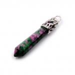 Подвеска SEW9120-10 Маятник натуральный Цоизит 6см