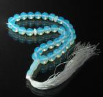 Мусульманские четки 33 бусины SEW966-1 Лунный камень 10мм