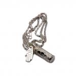 Мусульманская молитва SEW31-2 в мини подвеске на цепочке 3см - 25см