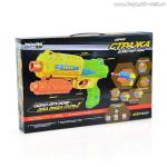 Mioshi Army Игровой набор "Стража: Бластер М34" (34 см, 600 шариков, присоски EVA 3 шт., очки, мишени 3 шт., в ассорт.)