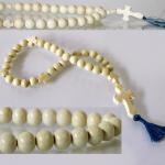 Четки sew502 дерево Граб с Крестом 30 шариков 10mm 26см