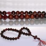 Четки sew806-1 Дерево Черешня с крестом 50 бусин 10мм 33см