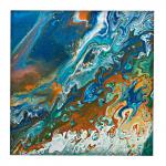 KH0290 Арт-терапия  Набор Флюид Арт ПЛАНЕТА ЗЕМЛЯ 1/24