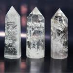 Кристалл камень sew403-10 Горный хрусталь 7см-9см для медитации и развития ясновидения