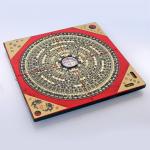 Компас Лопань SEW27-1 Фен Шуй квадратный 10см-10см Дерево металл