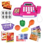 Altacto Игровой набор "Мои покупки" (касса 23,5см,сканер,диспл.,свет,звук,корзин.,прод.,аксесс.,в ассорт.)