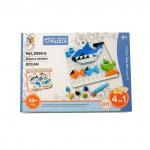 5990-6 МОЗАИКА 3D серия ОКЕАН 4 в 1 (98 дет) 110х118 мм