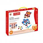 5993-8 МОЗАИКА 3D серия  ТРАНСФОРМЕРЫ 6 в 1 (420 дет) 118х230 мм