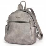 Сумка женская искусственная кожа ADEL-109/ММ (рюкзак),  1отдел,  серебро  223932