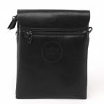 Cумка муж искусственная кожа Cantlor-F 18-3,  2отд,  3внеш+2внут/карм,  плечевой ремень,  черный 225199