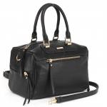 Сумка женская искусственная кожа ADEL-154/ЗФ/ММ/2в,  1отд,  плечевой ремень,  черный  223847