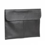 Папка натуральная кожа Калита-11011-71,  2отд,  1внеш+5внут карм,  черный грейт (71)   201150