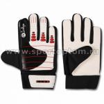 Перчатки вратарские INDIGO, 1407, черно-белый, 6