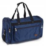 Сумка дорожная Арлион-417,  б/подклада,  плечевой ремень,  жесткое дно,  3 внеш карм,  ножки,  синий 216745