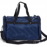 Сумка дорожная Арлион-417,  б/подклада,  плечевой ремень,  жесткое дно,  3 внеш карм,  ножки,  синий 216745