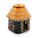 Аромалампа NDV007 Дом - Изба керамика 9см-12см