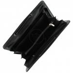 Папка натуральная кожа Калита-11007М-71,  1отд,  5внут карм,  выдвижные ручки,  черный грей (71)   202707