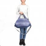 Сумка дорожная SilverTop-4092 Лидер,  б/подклада,  1отд+ плечевой ремень,  1внут. карм,   ( горох)  джинс 225453