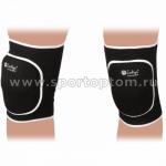 Наколенник волейбольный изогнутый INDIGO, 2009С-TSE, черный, L