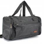 Сумка дорожная Арлион-9А,  б/подклада,  плеч ремень,  3внеш карм,  черный 227251